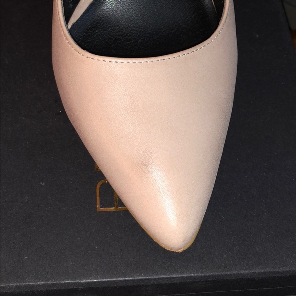 Nude Leather Rebecca Minkoff Heels - Picture 2 of 8